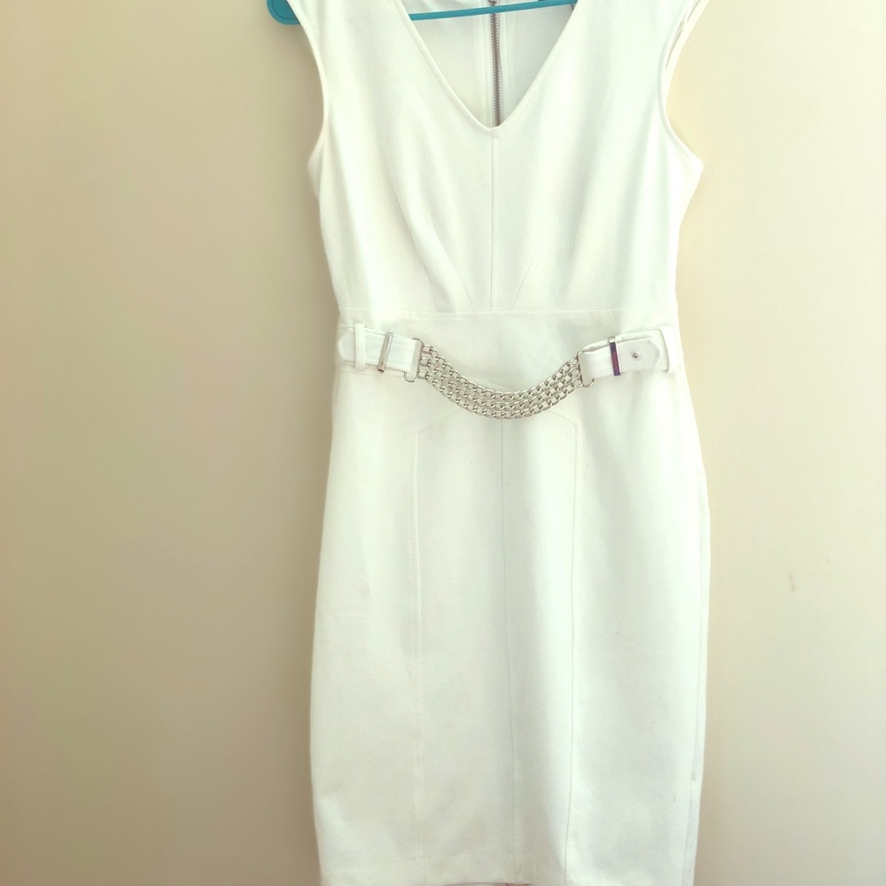 Classic white J Lo dress